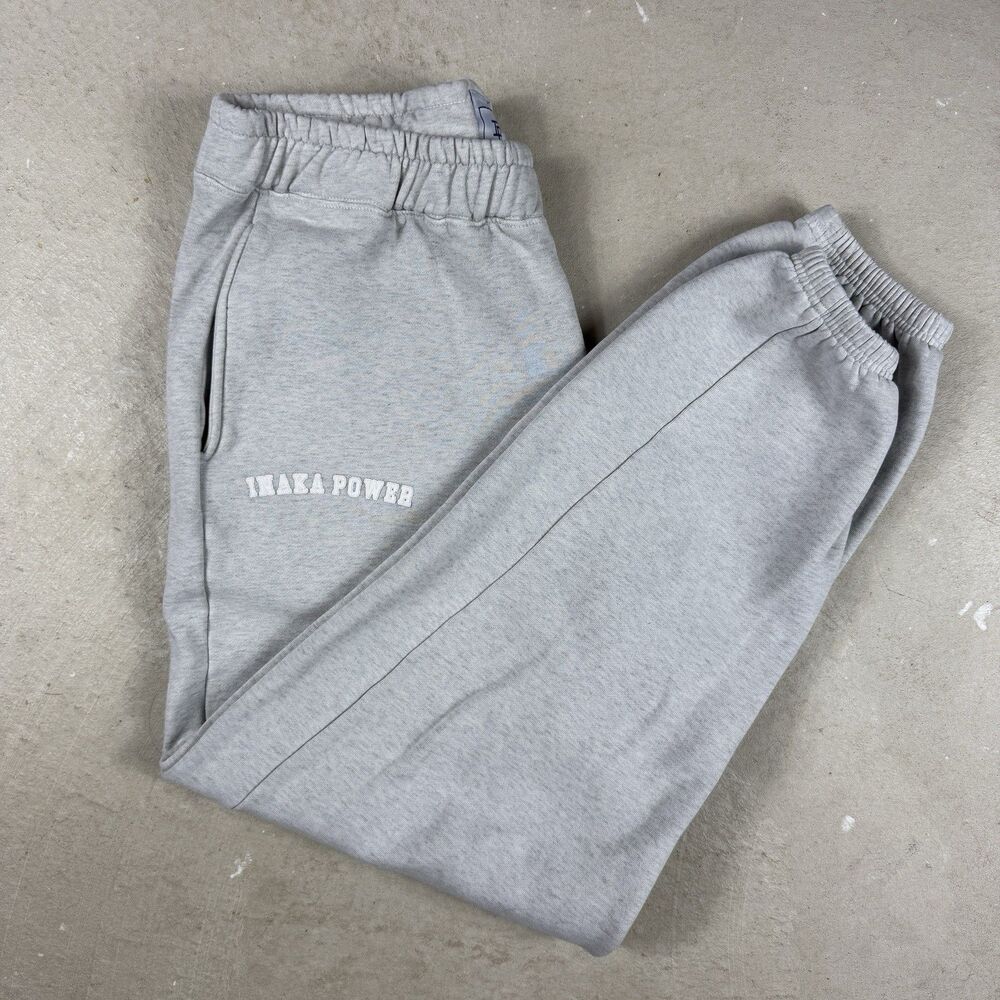 Inaka Power Jogger Sweatpants Men’s XL Gray Athletic Streetwear IP Logo